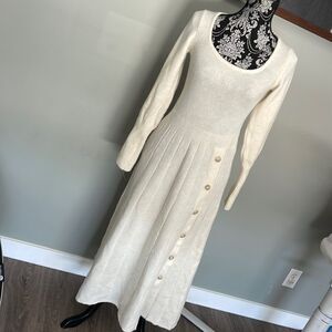 Mango Women’s Long-sleeve Dress .
